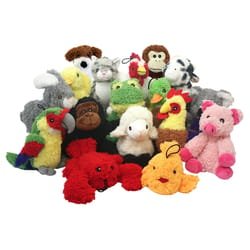 Multipet Look Who's Talking Assorted Plush Assortment Dog Toy 1 pk