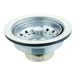 Ace 3-1/2 in. Chrome Stainless Steel Sink Strainer