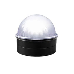 Classy Caps Solar Powered 0.2 W LED Post Cap Light 2 pk