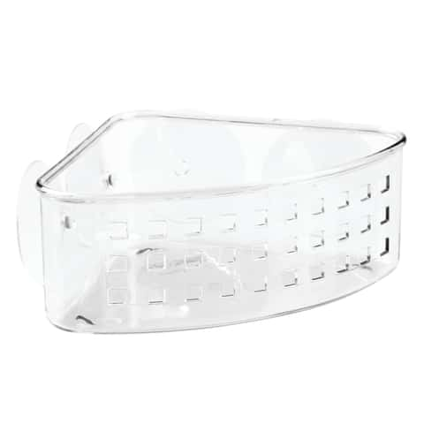 iDesign Gloss Clear Plastic Shower Caddy - Ace Hardware