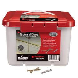 FastenMaster GuardDog No. 10 X 2 in. L Gold Phillips/Square Bugle Head Deck Screws 1750 pk