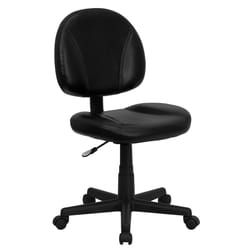 Flash Furniture Black Leather Task Chair