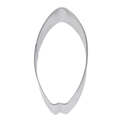 R&M International Corp International Corp 5 in. L Surf Board Cookie Cutter Silver 1 pc