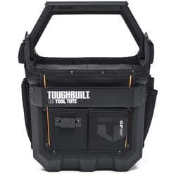 ToughBuilt 14.96 in. W X 14.57 in. H Polyester/Polypropylene Tool Tote 30 pocket Black 1 pc