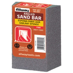 Allway 5 in. L X 3.5 in. W X 1 in. Fine Angled Sanding Sponge