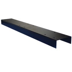 Mail Boss Galvanized Steel Black 5 in. W X 34 in. L Mailbox Mounting Plate
