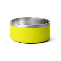 YETI Boomer 8 Firefly Yellow Stainless Steel 8 cups Pet Bowl