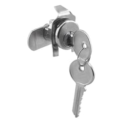 Prime-Line Nickel Steel Counter Clockwise Mailbox Lock