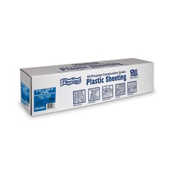 Film-Gard Plastic Sheeting 4 mil X 6 ft. W X 100 ft. L Polyethylene Clear 1 pk