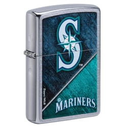 Zippo Silver Seattle Mariners Lighter 1 pk