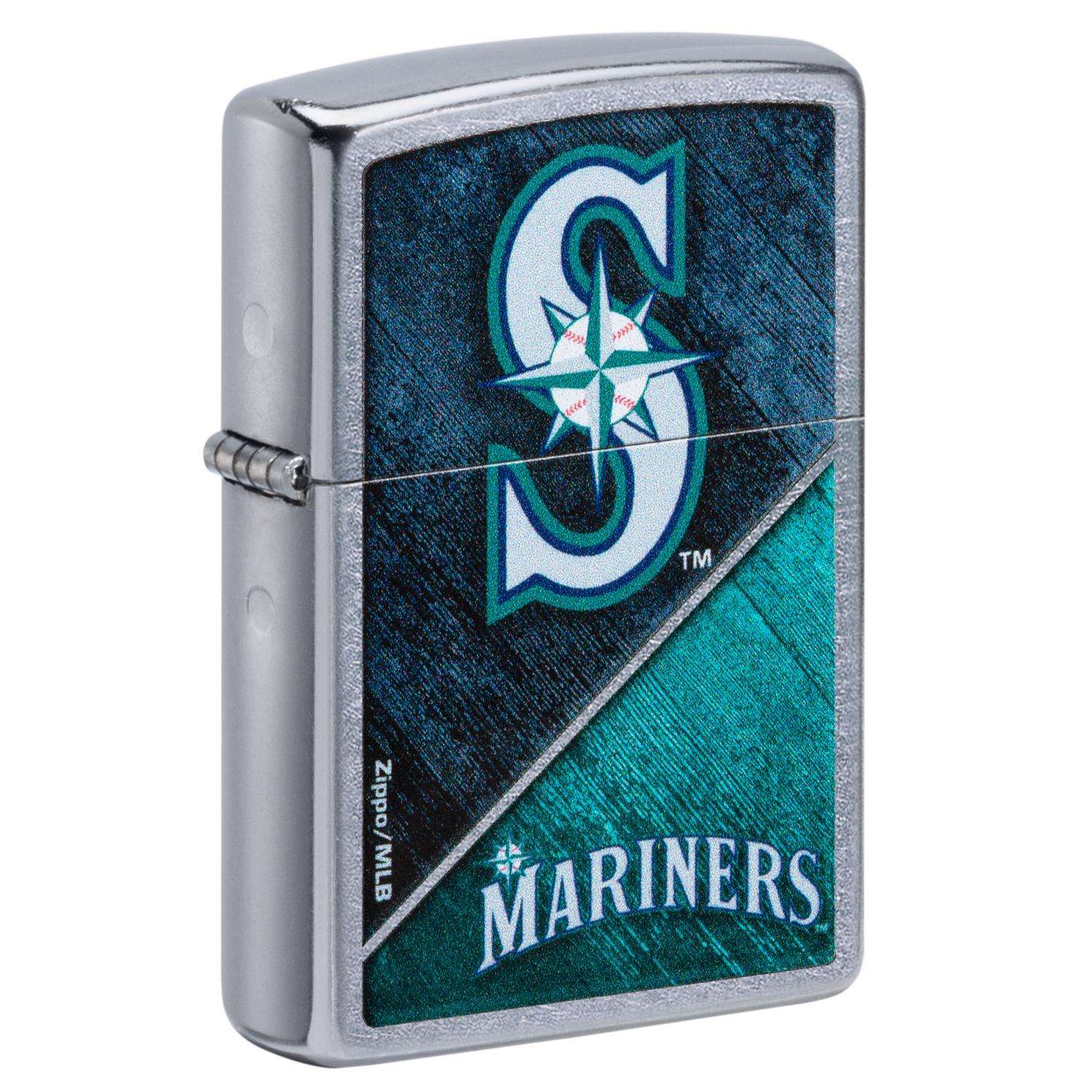 Zippo Silver Seattle Mariners Lighter 1 pk Ace Hardware