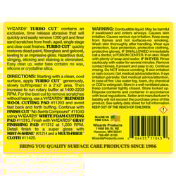 Wizards Turbo Cut Polishing Compound 1 gal