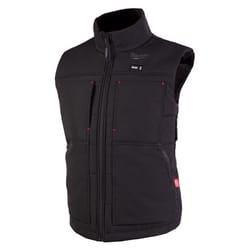 Milwaukee M12 M Sleeveless Women&#39;s Full-Zip Heated Vest (Vest Only) Black