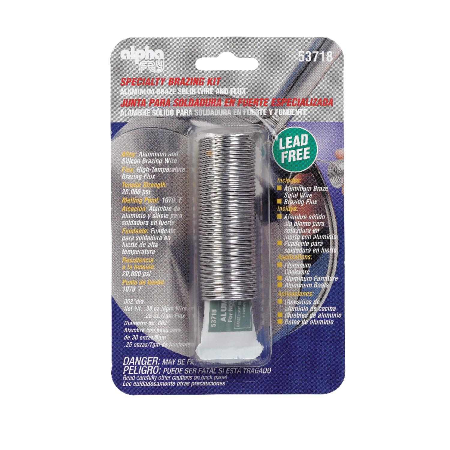 Alpha Fry 0.3 oz Lead-Free Specialty Brazing Kit 0.062 in. D