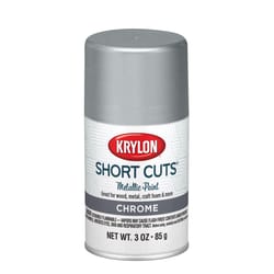 Krylon Short Cuts Metallic Chrome Spray Paint 3 oz