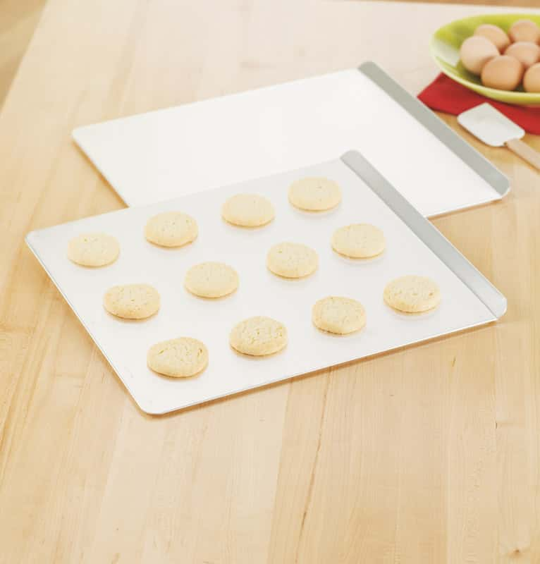 T-fal AirBake Natural Aluminum Cookie Sheet, 14 x 16, Silver