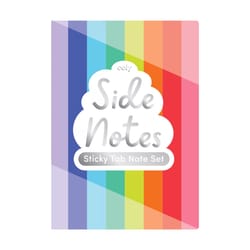 OOLY Side Notes Color Write 6 in. W X 4.5 in. L Assorted Sticky Tab Note Pad Set 1 pad