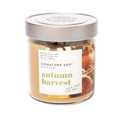 Signature Soy Signature Soy Tan Autumn Harvest Scent Candle Candle 15.1 oz