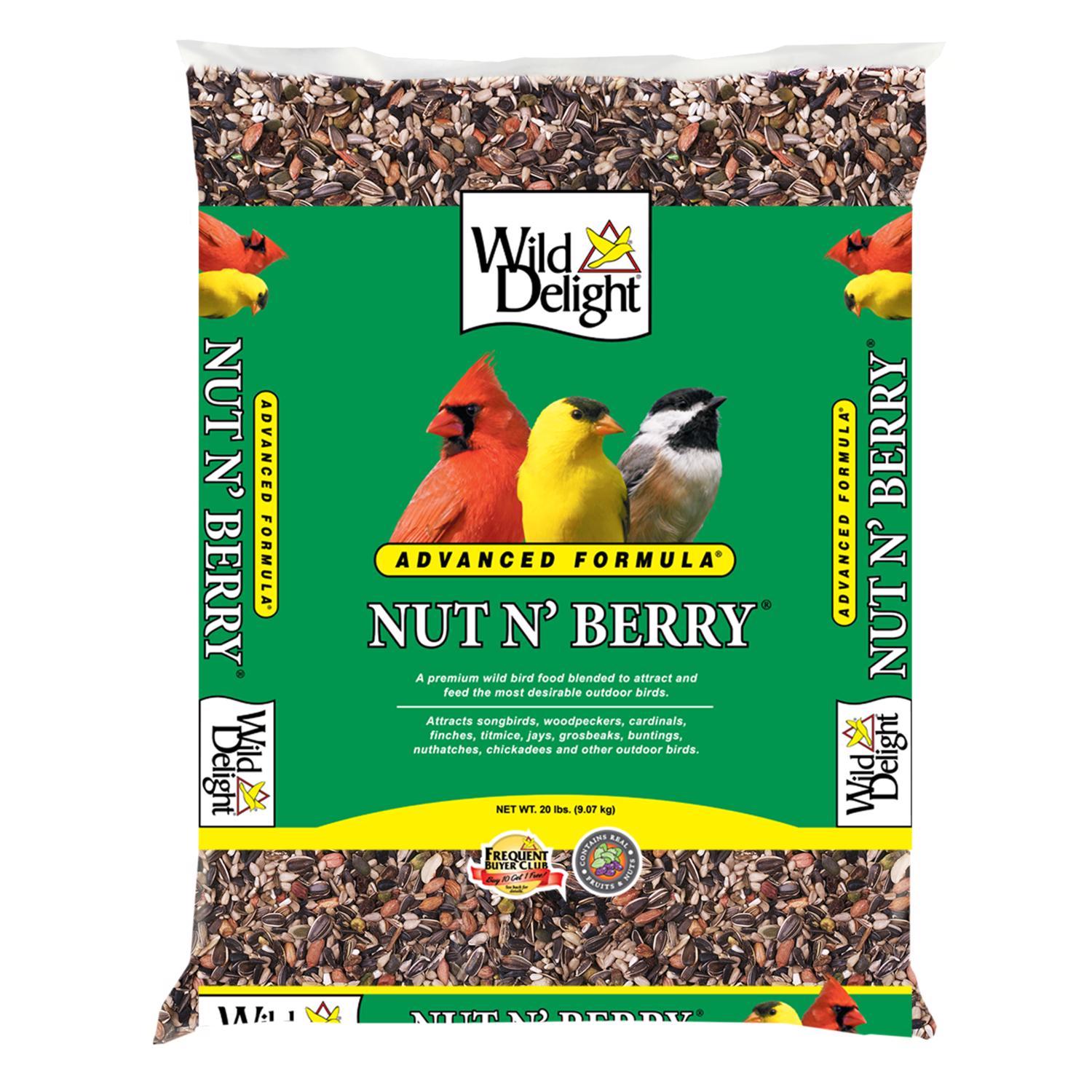 Wild Delight Nut N Berry Assorted Species Sunflower Kernels Wild Bird ...