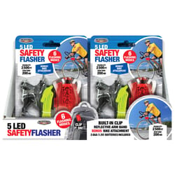 Blazing LEDz Safety Flasher Plastic 1 pk