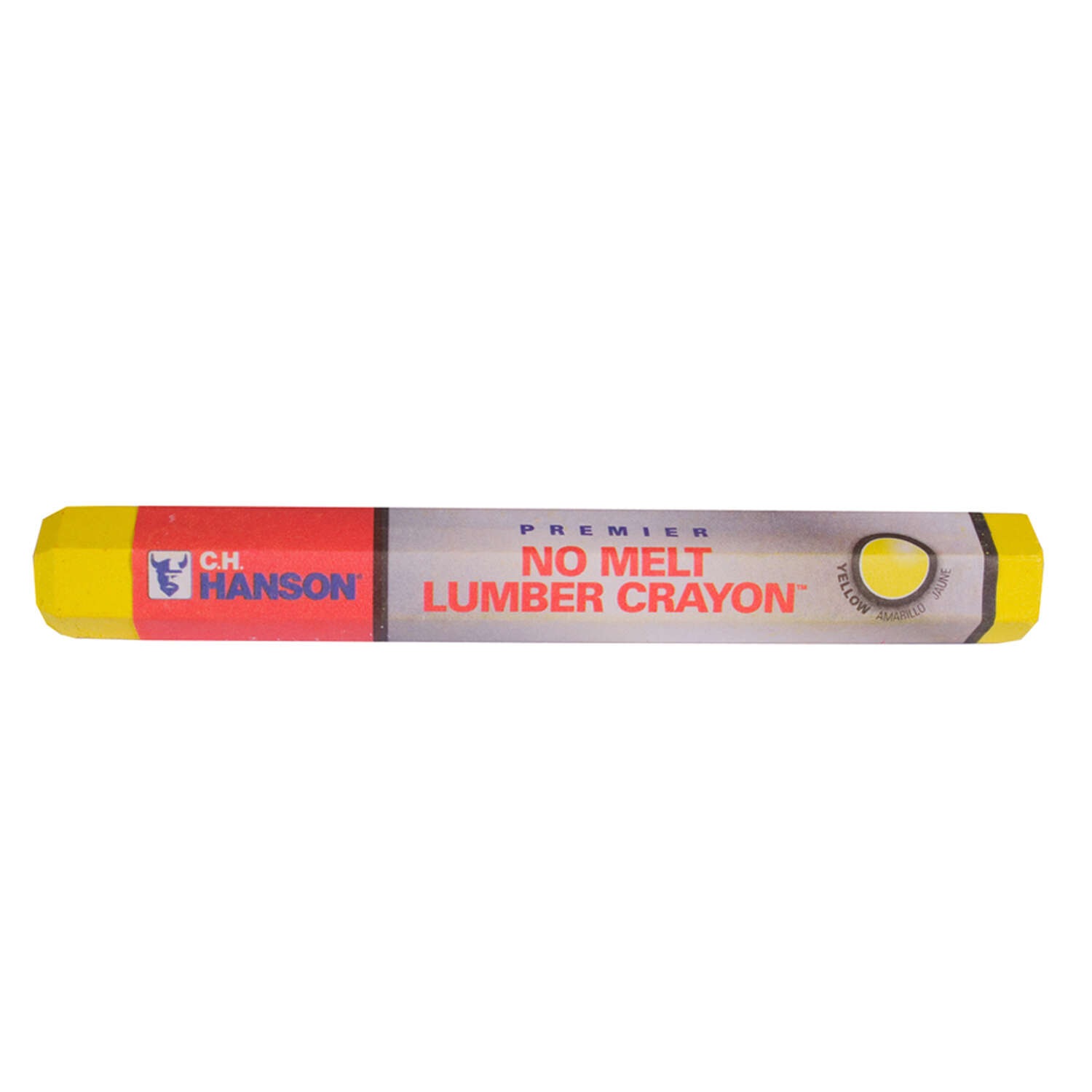 C.H. Hanson 4.5 in. L Lumber Crayon Yellow 1 pc Ace Hardware