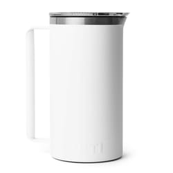 YETI 64 oz White Pitcher Stainless Steel