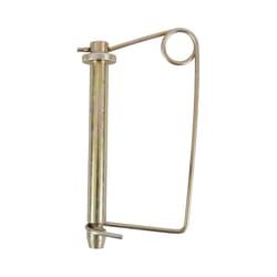 Koch Industries Zinc Plated Lock Hitch Pin 4 in. L 1/2 in.