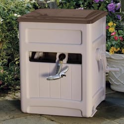 Suncast Smart Trak 225 ft. Taupe Retractable Free Standing Hideaway Hose Reel
