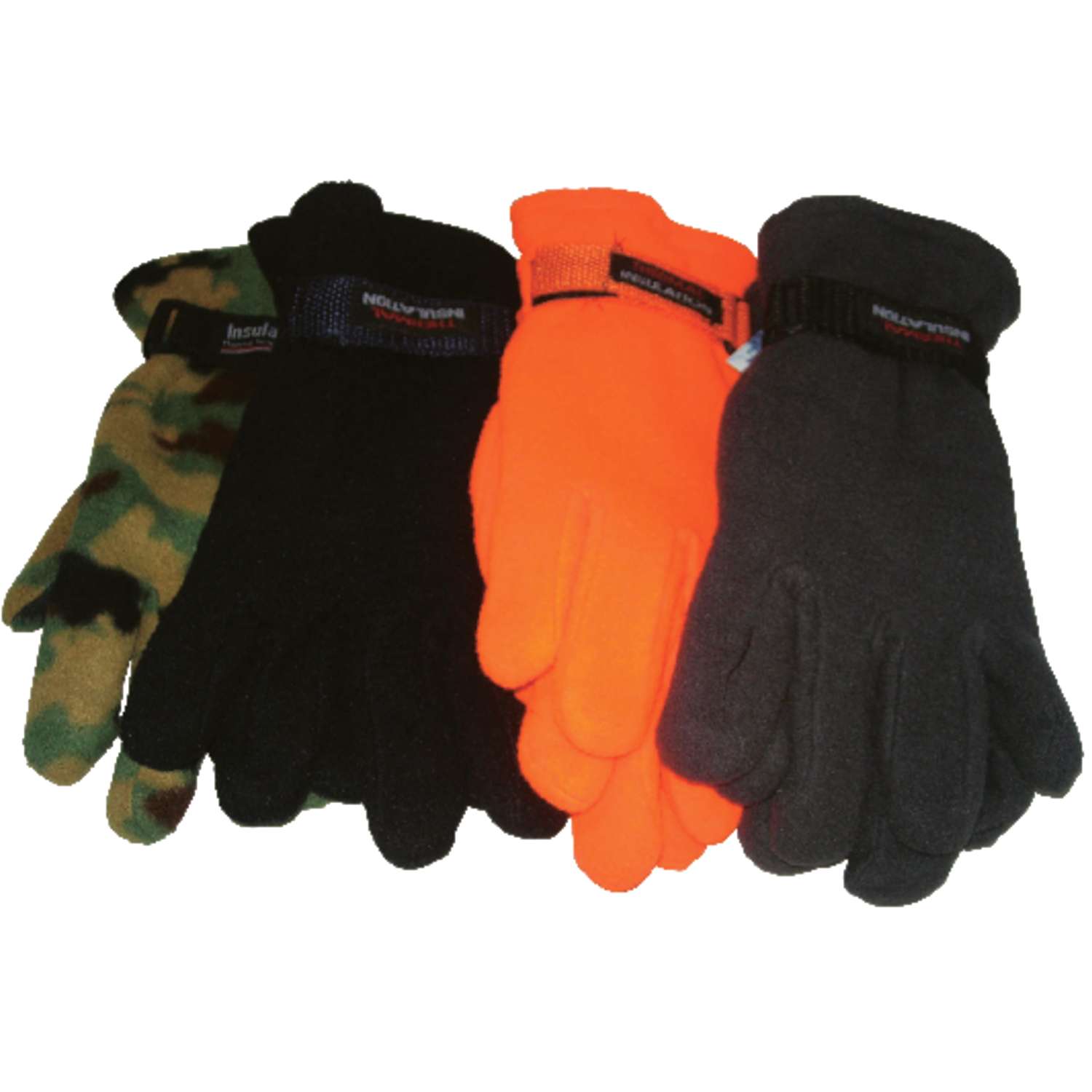 Diamond Visions Assorted Fleece Cold Weather Assorted Gloves Ace Hardware