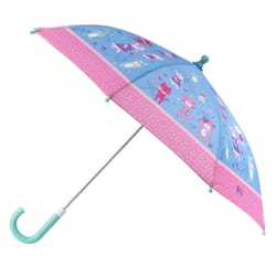 Stephen Joseph Multicolored Cats and Dogs 27 in. D Umbrella