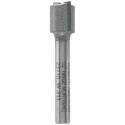 Vermont American 1/2 in. D X 1/2 x 1/2 in. X 1-1/2 in. L Carbide Tipped Hinge Mortise Router Bit