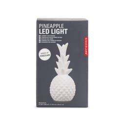 Kikkerland 7.3 in. White Accent Lamp