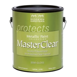 Modern Masters Semi-Gloss Clear Water-Based Protective Coating Exterior and Interior 1 gal