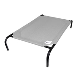Coolaroo Gray Polyethylene Elevated Pet Bed 8 in. H X 31-1/2 in. W X 51 in. L