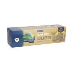 Stansport Green/Light Gray Tent 54 in. H X 84 in. W X 96 in. L 1 pk
