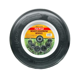 MaxPower Flat-Proof 14 in. D Wheelbarrow Wheel Polyurethane 1 pk