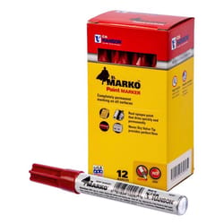 C.H. Hanson El Marko Red Valve Tip Paint Marker 1 pk