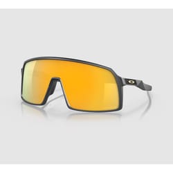 Oakley Sutro Unisex Matte Carbon Orange Lens Sunglasses