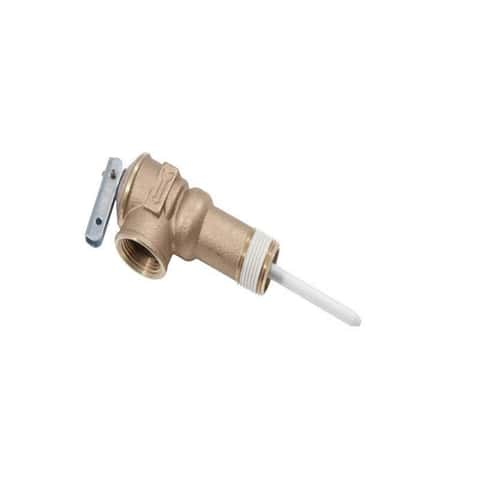 Reliance 3/4 in. MNPT Brass Temperature and Pressure Relief Valve 1 pc - Ace  Hardware