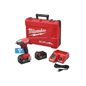 Milwaukee  M18 Fuel  3/8 in. Square  Cordless  Brushless Impact Wrench with Friction Ring  Kit 18 vo 