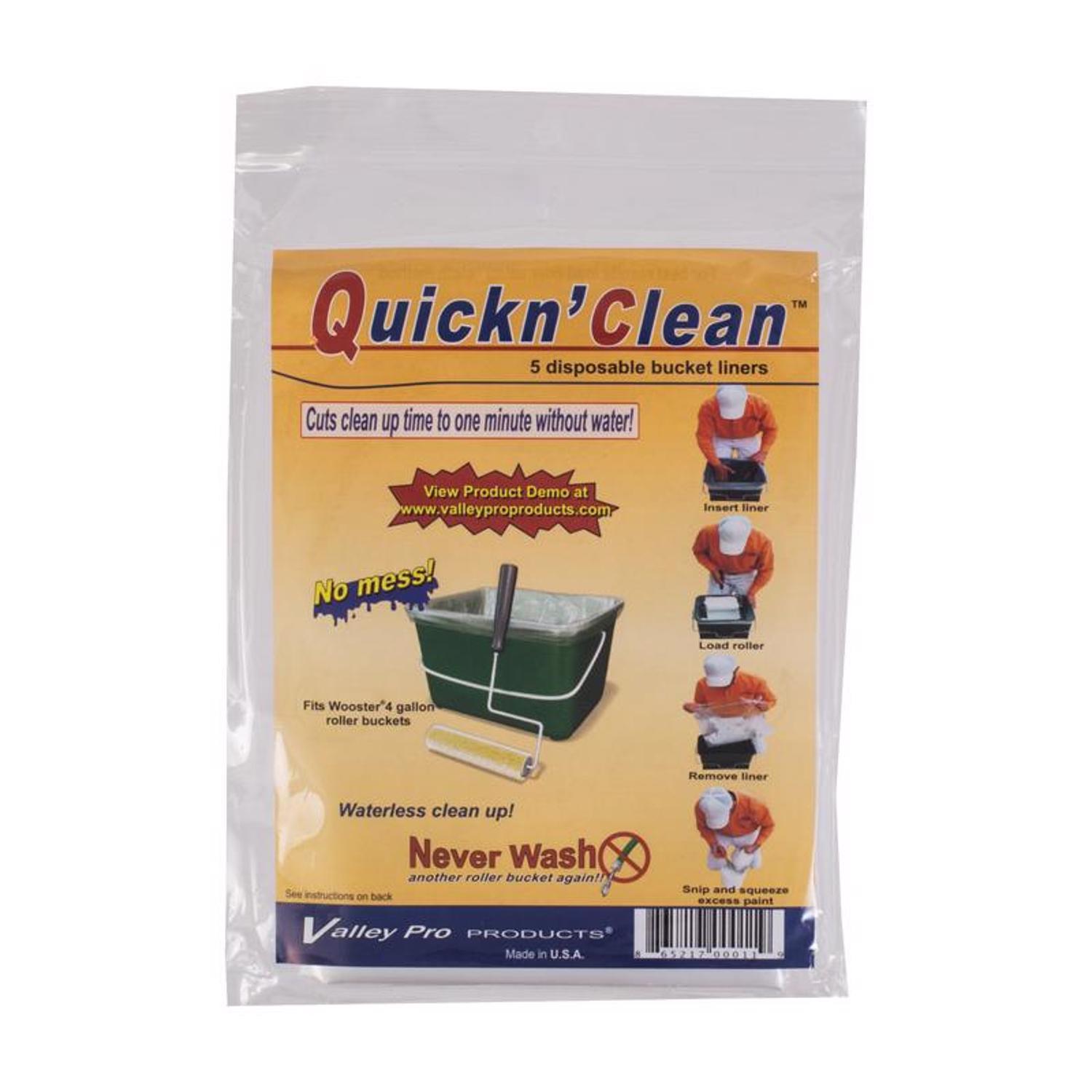 Photos - Baby Hygiene Wooster Quickn Clean Clear 4 gal Plastic Bucket R471