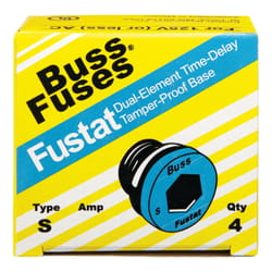 Bussmann 3-2/10 amps Plug Fuse 4 pk