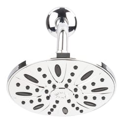 Exquisite Chrome Steel 1 settings Showerhead 1.8 gpm