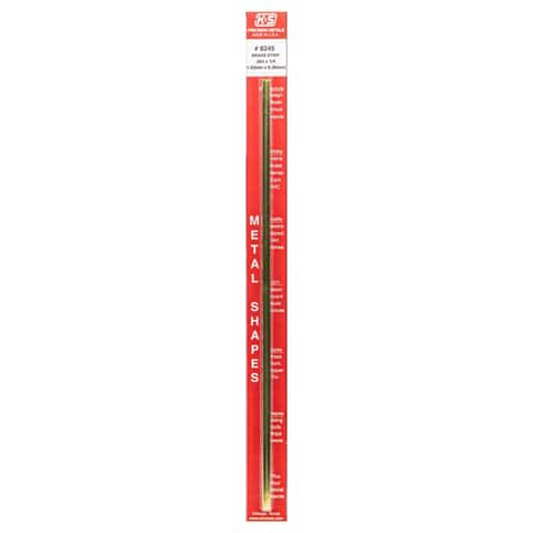 K&S 0.064 in. X 1/4 in. W X 12 in. L Mill Brass Metal Strip - Ace Hardware