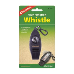 Coghlan's Black Whistle 6.875 in. H X 4.00 in. W X 0.75 in. L 1 pk