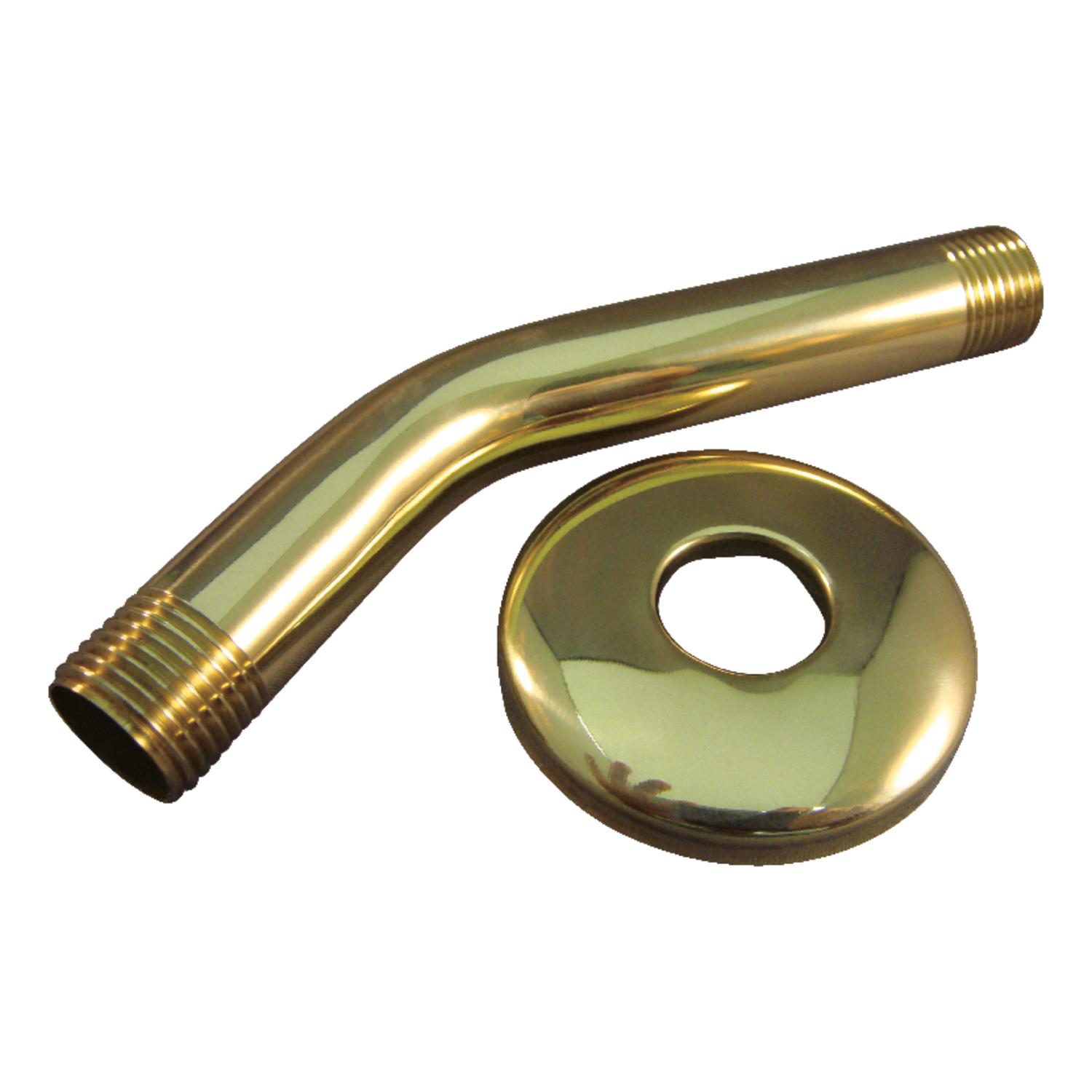 Ace Shower Arm Flange Polished Brass - Ace Hardware