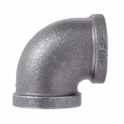 STZ Industries 3/8 in. FIP each X 3/8 in. D FIP Black Malleable Iron 90 Degree Elbow