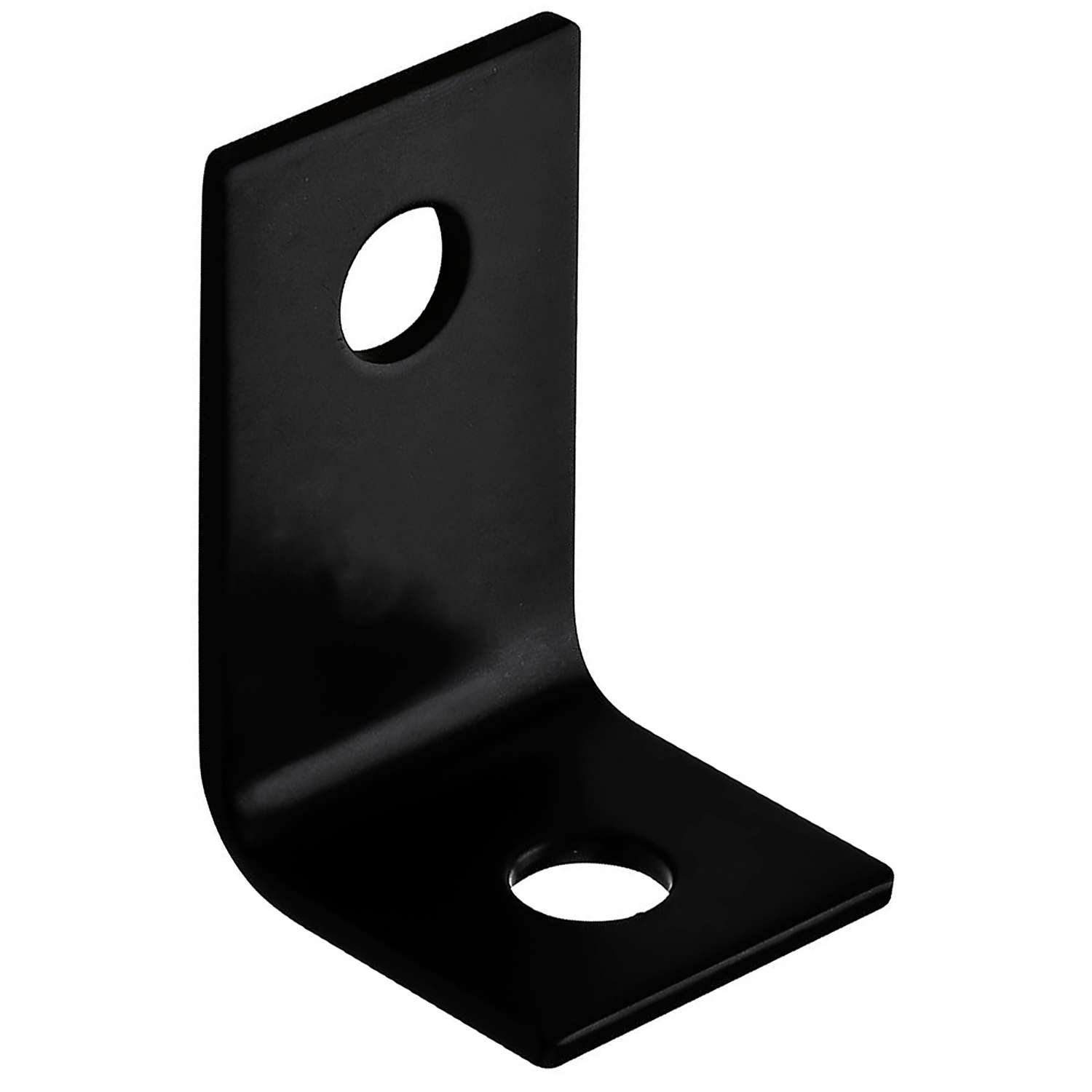 Hampton 21/2 in. H X 11/2 in. W X 1/8 in. D Black Steel Offset Leg Corner Brace Ace Hardware