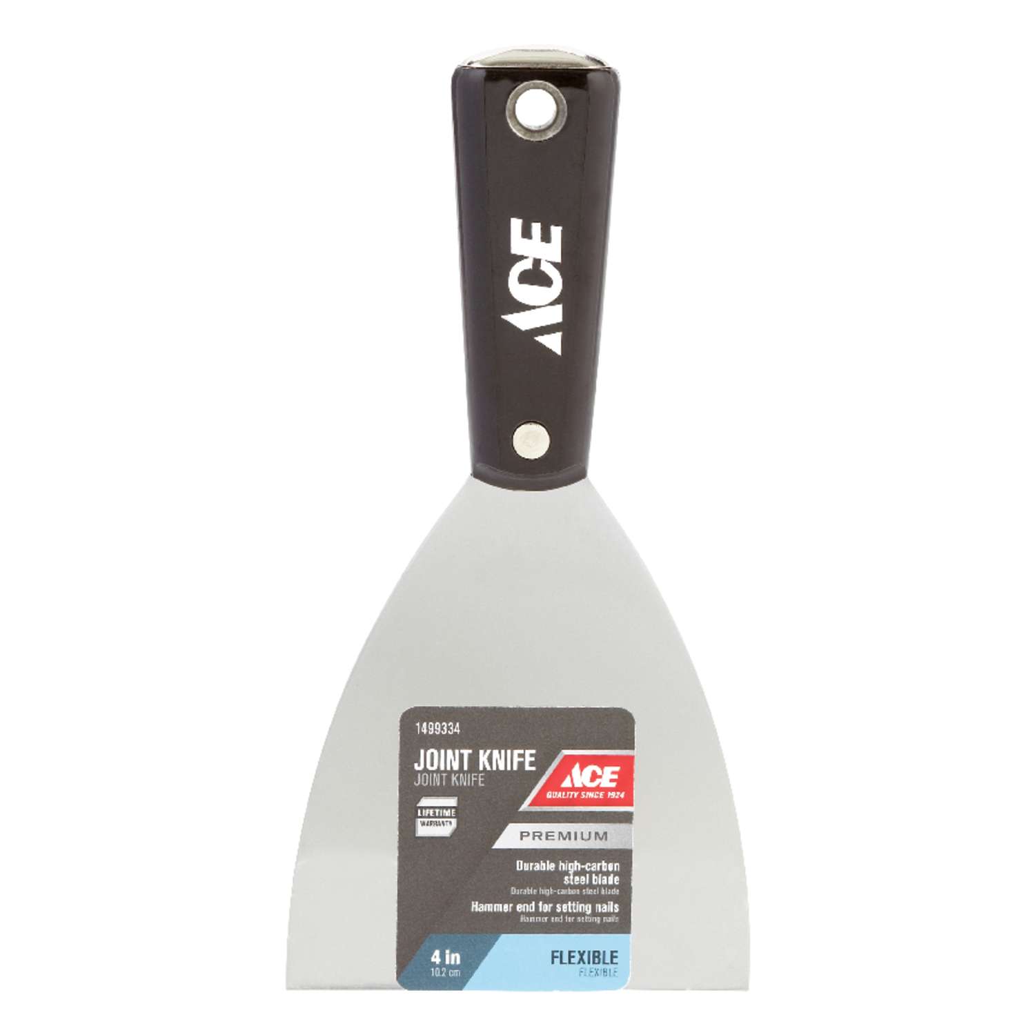 Ace 4 in. W HighCarbon Steel Flexible Joint Knife Ace Hardware
