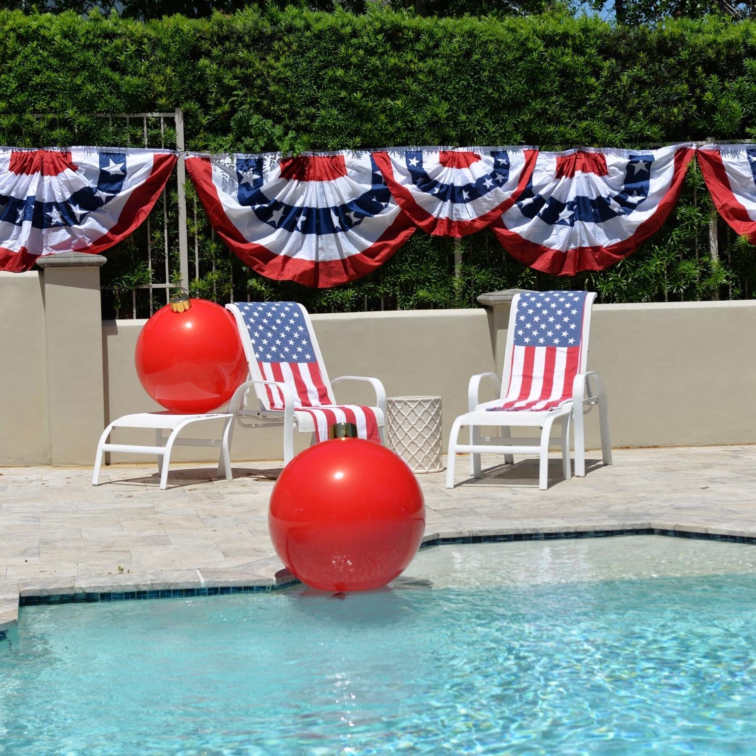 Holiball Classic Red 18 in. Inflatable